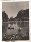 CPIB 17474 CARTE POSTALA - VEDERE DE LA LACUL ROSU, RPR, BARCI, Necirculata, Fotografie