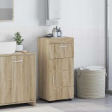 Cumpara ieftin Dulap de Baie Stejar sonoma 37 x 31.5 x 82 cm Lemn compozit