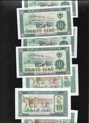 Albania 10 leke 1976 unc pret pe bucata foto