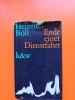 Ende einer Dienstfahrt - Heinrich B&ouml;ll