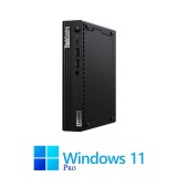 Mini PC Lenovo M70q Gen 3, Hexa Core i5-12500T, 16GB, 256GB SSD, Win 11 Pro