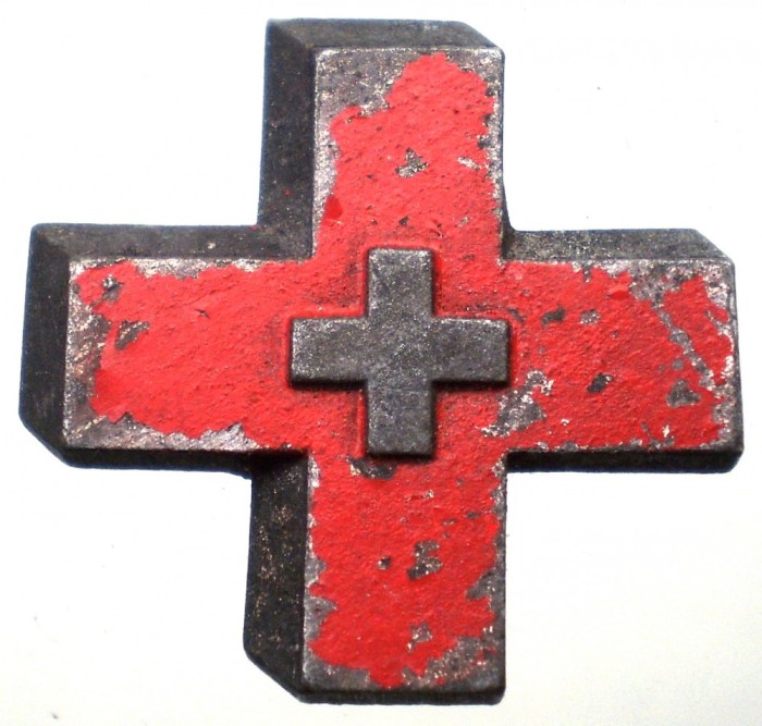 II.043 INSIGNA ELVETIA CRUCEA ROSIE COMITETUL INTERNATIONAL GENEVA