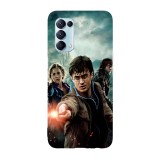 Husa compatibila cu Oppo A74 5G, Viceversa, model Harry Potter Fight, Silicon, TPU, Transparent, Carcasa