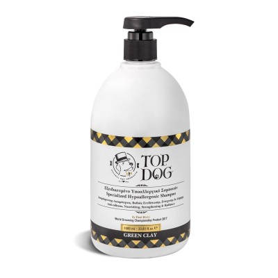 TopDog Sampon Green Clay - 1 lt foto