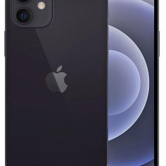 Telefon Mobil Apple iPhone 12, Super Retina XDR OLED 6.1inch, 128GB Flash, Camera Duala 12 + 12 MP, Wi-Fi, 5G, iOS (Negru)
