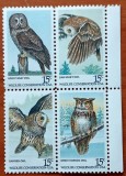 U.S.A-1979-''FAUNA-AMERICANA-BUFNITE-''-bloc de 4val''.- (Cat Scot=5$)-mnh-netampilat-Vezi-Scan