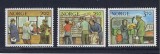Norvegia 1984 - Posta, oficii postale, munca postasilor, serie neuzata