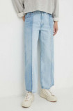 Levi&#039;s jeansi BAGGY CROP femei medium waist