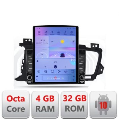 Navigatie Kia Optima 2011-2013 G-091 ecran tip TESLA 9.7&amp;quot; cu Android Radio Bluetooth Internet GPS WIFI 4+32GB DSP 4G O CarStore Technology foto
