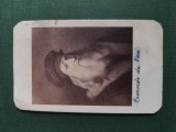 Fotografie galerie atelier FRATELLI ALINARI -FIRENZE ,dimensiuni 11 cm x 6 cm, anii 1900, ,personalitati, LEONARDO DA VINCI