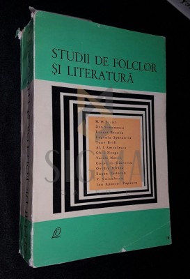 Studii de folclor si litreratura foto