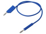 Cablu de măsurare HIRSCHMANN T&amp;M 0,5m 60VDC 30VAC 32A albastru