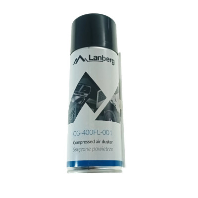 Aer comprimat 400 ml, Lanberg 44025, sistem tip spray foto