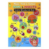 Cumpara ieftin Maze Find and Colour Book - Bugs and Insects