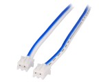 Cablu USB XHP-2 Albastru/Alb 1m