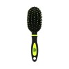Perie de par, ovala, M9551DA, negru/verde