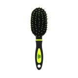 Perie de par, ovala, M9551DA, negru/verde