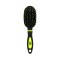 Perie de par, ovala, M9551DA, negru/verde