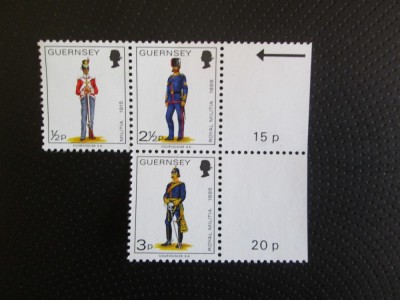 ANGLIA UNIFORME MILITARE=MNH=6 foto