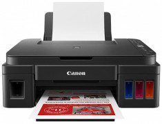 Multifunctional inkjet color CISS Canon PIXMA G3411, dimensiune A4 (Printare, Copiere, Scanare), viteza 8,8ipm alb-negru, 5ipm color, rezolutie printa foto