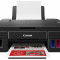 Multifunctional inkjet color CISS Canon PIXMA G3411, dimensiune A4 (Printare, Copiere, Scanare), viteza 8,8ipm alb-negru, 5ipm color, rezolutie printa