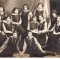 M1 F1 - FOTO - fotografie foarte veche - domnisoare la pension - 1930