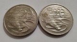 Australia - 20 Cents 1998 + 1999