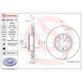 Set disc frana Citroen Jumpy 3 Box (V) 04.16-, Jumpy 3 Bus (V) 04.16-, Jumpy 3 (V) 09.16-, Spacetourer Bus (V) 04.16-; Opel Vivaro C Box (K0) 03.19-,