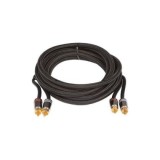 CABLU RCA HI-END , OFC DE 5000 MM , INVELIT CU &quot;PIELE DE SARPE&quot; (TRESA) Audio System CarStore Technology