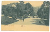 1569 - SINAIA, Prahova, Park, Litho, Romania - old postcard - unused