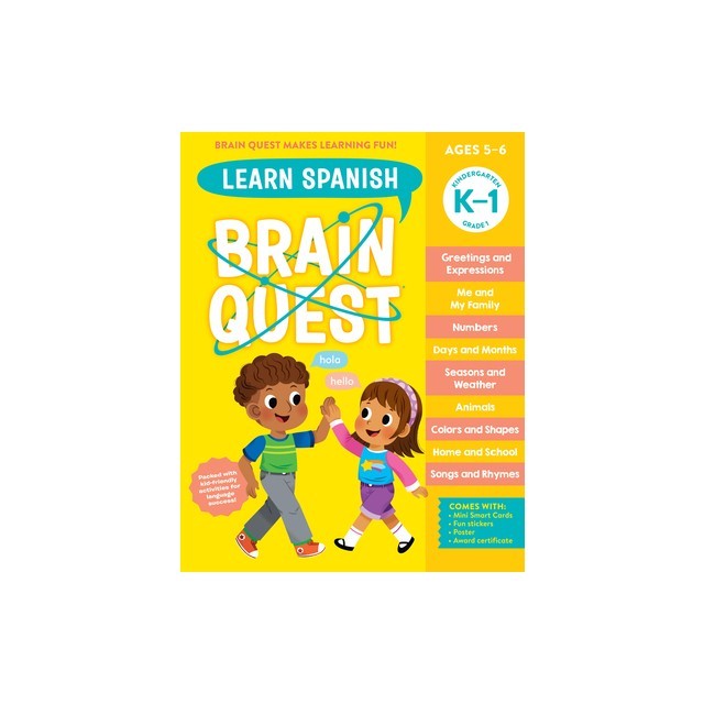 Brain Quest Workbook: Learn Spanish