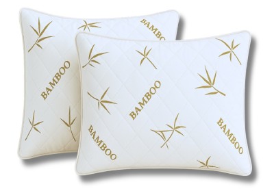 Set 2 Perne matlasate Bamboo Confort 70x70 cm foto