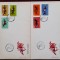 1974-Lp847-Centenar curse de cai-compl.set-2FDC-uri