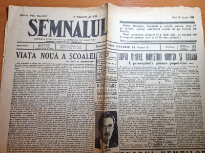 semnalul 26 ianuarie 1945-articole al 2-lea razboi mondial foto