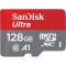 Card Memorie microSDXC SanDisk Ultra Android A1, 128Gb, Clasa 10 / UHS-1 U1 SDSQUAB-128G-GN6MN