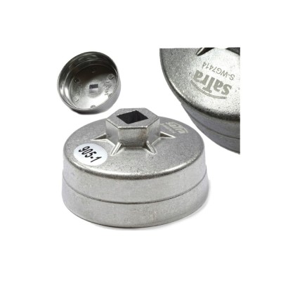 Cheie capac pentru filtru de ulei, 74 mm x 1/2&amp;quot;, 14 canturi, Satra foto