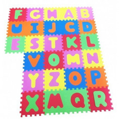 Covor puzzle din spuma Alphabet 26 piese foto