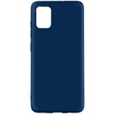 Husa Telefon Silicon Samsung A51 5G a516 matte dark blue