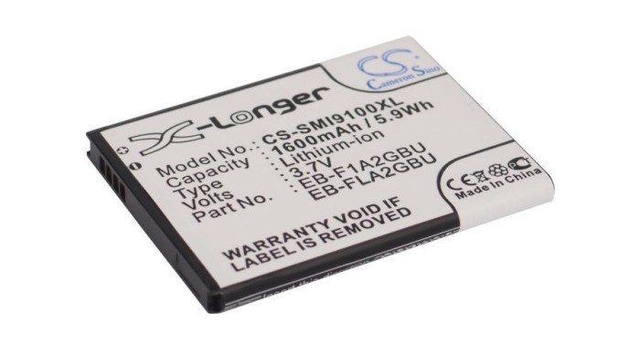 Cameron Sino 1600mAh Samsung Galaxy S II,Galaxy S2,GT-I9100,Galaxy Z,GT-I9103,Galaxy R,SHW-M250L,Hercules,GT-I9100G,GT-I9100T Baterie