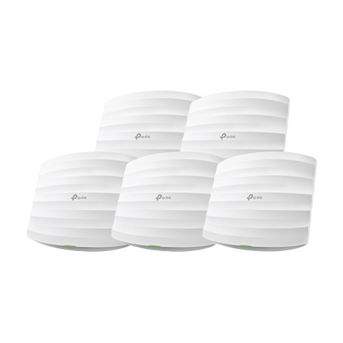 Set 5 x Access Point Wi-Fi 5, AC1750 Dual-Band, 3.5/4 dBi, 2 x RJ45 Gigabit, PoE - TP-Link Omada EAP245(5-pack)