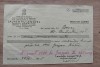 Document cu antet Fabrica de mobile Laurentiu Lengyel Arad / Bucuresti / Furnizorul curtii regale