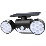 Lampa Solara Perete cu Senzor Miscare, Impermeabila IP65, Panou Solar Eficient, Gradina, Exterior