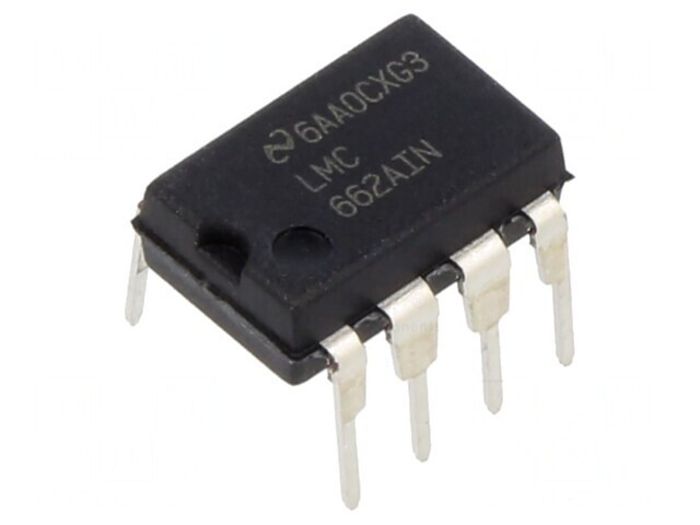 Amplificator operațional 1,4MHz 2 canale DIP8 4,75-15,5VDC