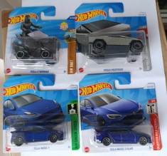 Machete HotWheels - pachet Tesla (v6) Hot Wheels