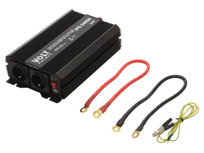 Convertor DC/AC 1700W, 230V, USB