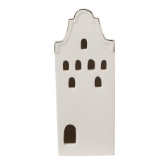Casuta portelan bej 8x8x20 cm