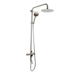 Coloana de dus Mixxus SUS-009-J, 120 cm baterie si para, monocomanda, furtun flexibil Innovative ReliableTools foto
