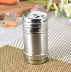 Dispenser inox mare pentru condimente, 14x6 cm foto