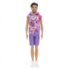 BARBIE PAPUSA BAIAT FASHIONISTAS BRUNET CU BARBA SI TRICOU CU GLUGA, BARBIE - Fashionistas