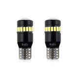 Cumpara ieftin Set becuri auto cu LED CANBUS compatibil T10 W5W 19 SMD Alb 12V, destinat competitiilor auto sau off-road